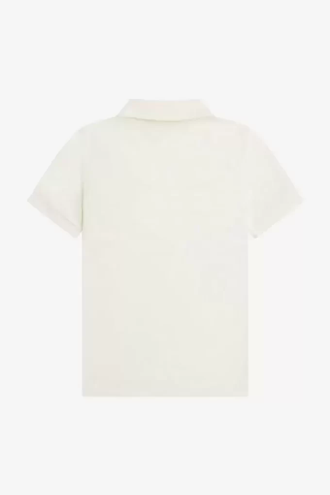 Tricou polo texturat cu fermoar pentru bărbați Tricou polo texturat cu fermoar pentru bărbați