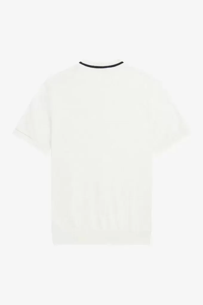 Tricou Reissues cu guler rotund din piqué pentru bărbați Tricou Reissues cu guler rotund din piqué pentru bărbați