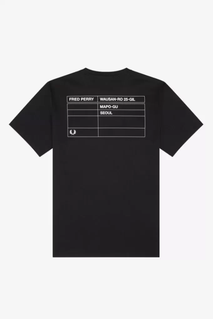 Tricou Seoul Ringer pentru bărbați Tricou Seoul Ringer pentru bărbați
