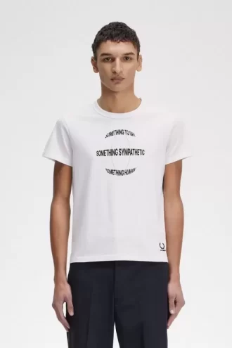 Tricou slim-fit pentru bărbați, cu imprimeu