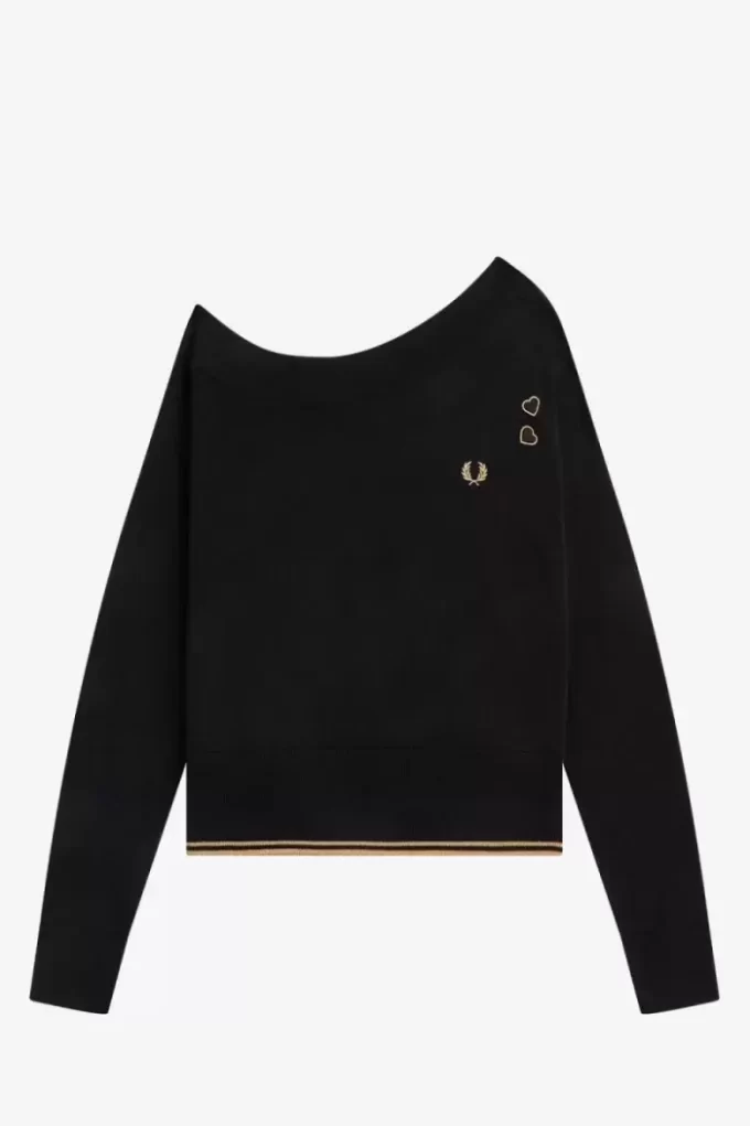 Tricou tricotat pentru femei, cu umeri goi Tricou tricotat pentru femei, cu umeri goi