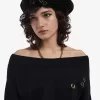 Tricou tricotat pentru femei, cu umeri goi Tricou tricotat pentru femei, cu umeri goi