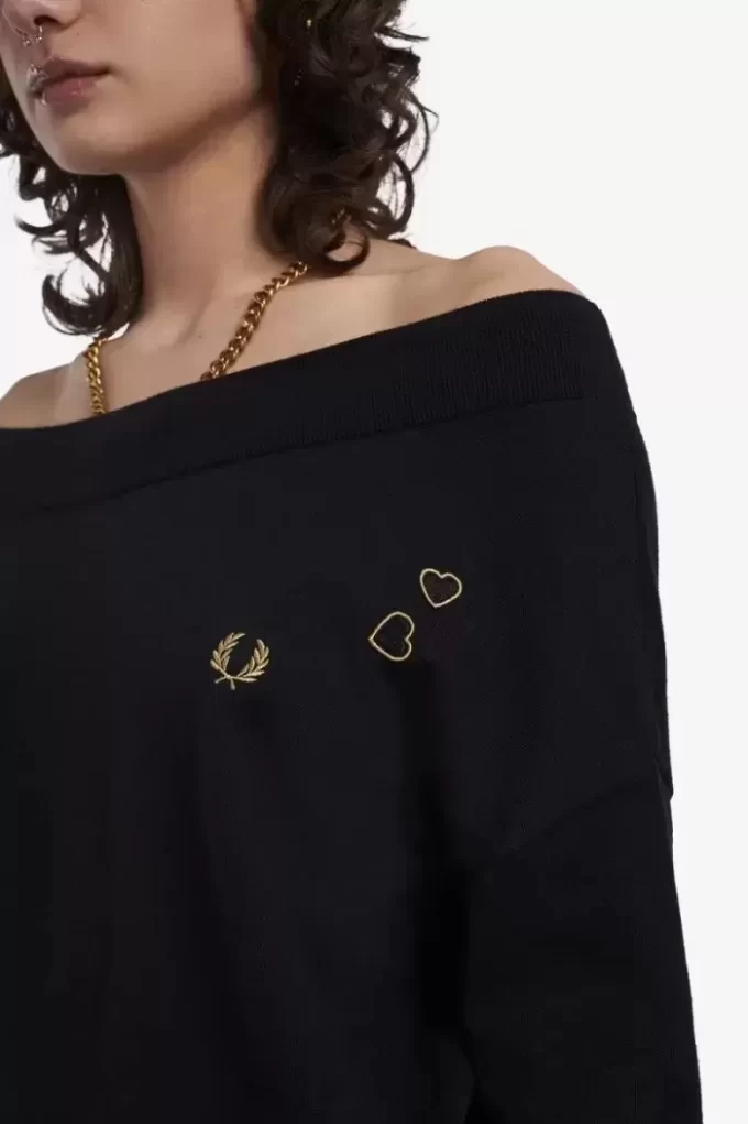 Tricou tricotat pentru femei, cu umeri goi Tricou tricotat pentru femei, cu umeri goi