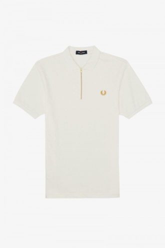 Tricouri polo cu guler fermoar