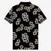 Tricouri polo cu imprimeu floral Tricouri polo cu imprimeu floral
