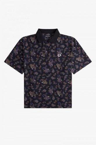 Tricouri polo cu imprimeu Paisley