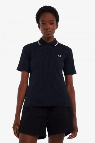 Tricouri polo cu nervuri Fred Perry
