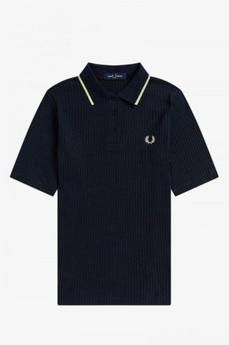 Tricouri polo cu nervuri Fred Perry