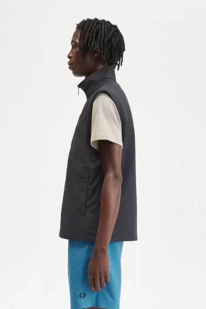 Vestă Fred Perry Nylon pentru bărbați Vestă Fred Perry Nylon pentru bărbați