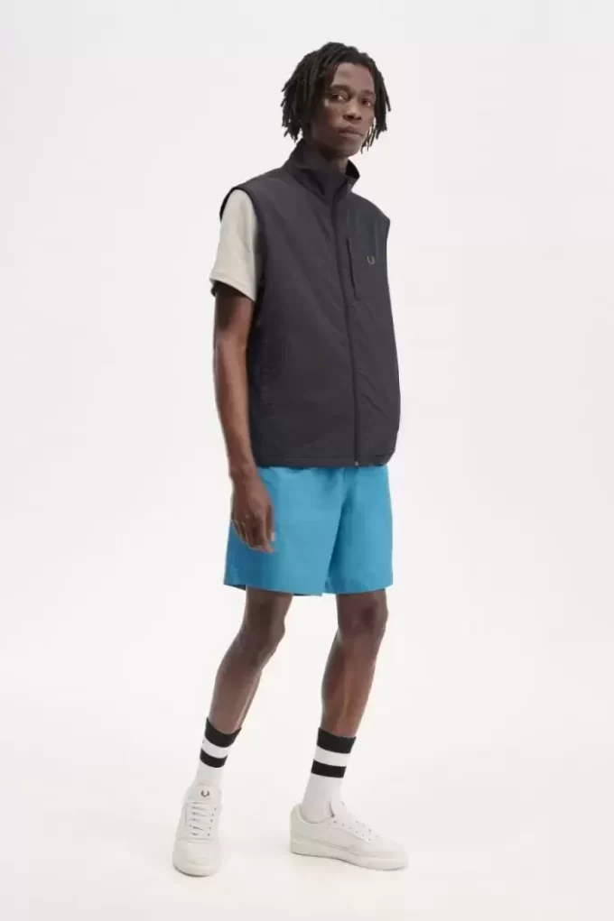 Vestă Fred Perry Nylon pentru bărbați Vestă Fred Perry Nylon pentru bărbați