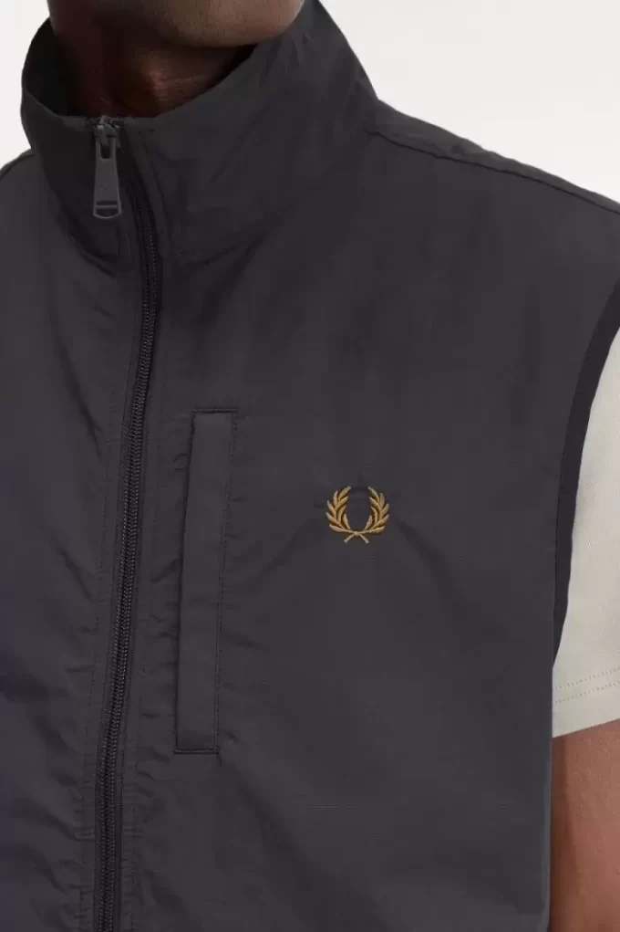 Vestă Fred Perry Nylon pentru bărbați Vestă Fred Perry Nylon pentru bărbați